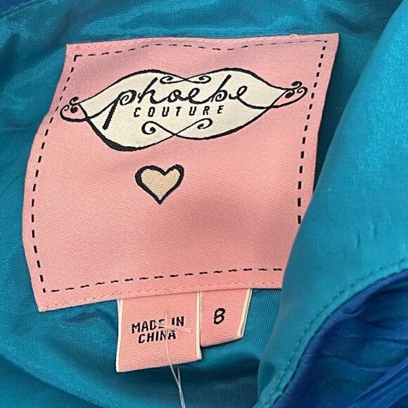 Vintage Dress Neiman Marcus Blue Silk Cocktail Formal Mini Bubble Retro - Picture 7 of 10